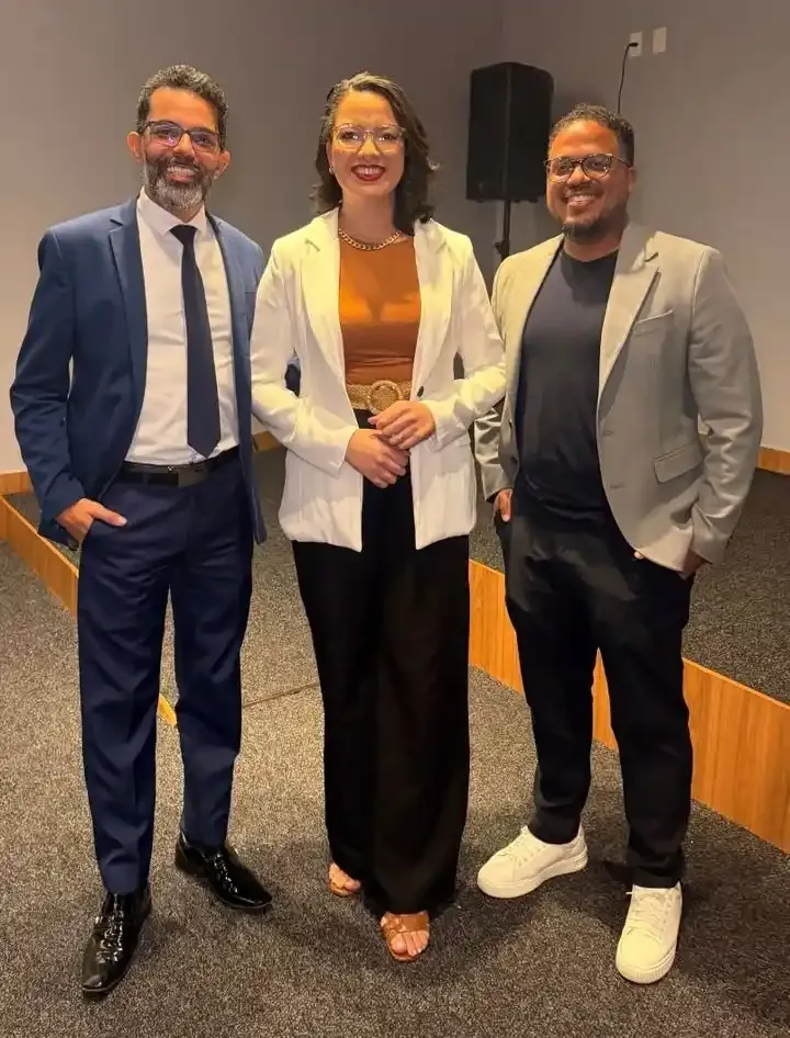 Sócios da KSM: João Batista, Luana Lima e Ralf Silva